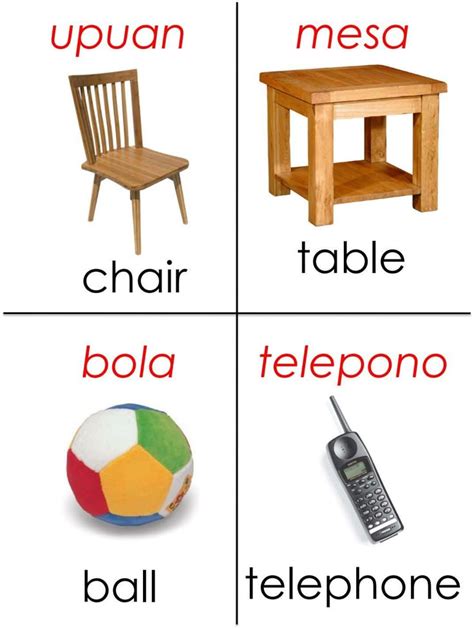 chair in Tagalog .